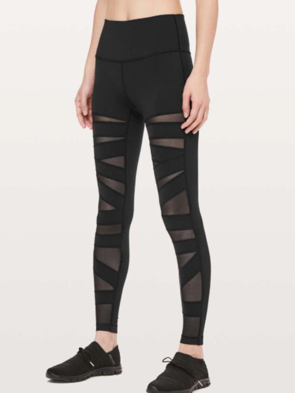 Lululemon Athletica Wunder Under Pant High-Rise Tech Mesh Leggings $118.00